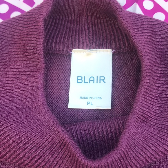 NWOT Blare Super Soft Sweater Top Large Petite - Picture 2 of 3